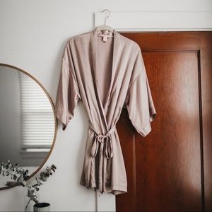 Victoria’s Secret Satin Robe